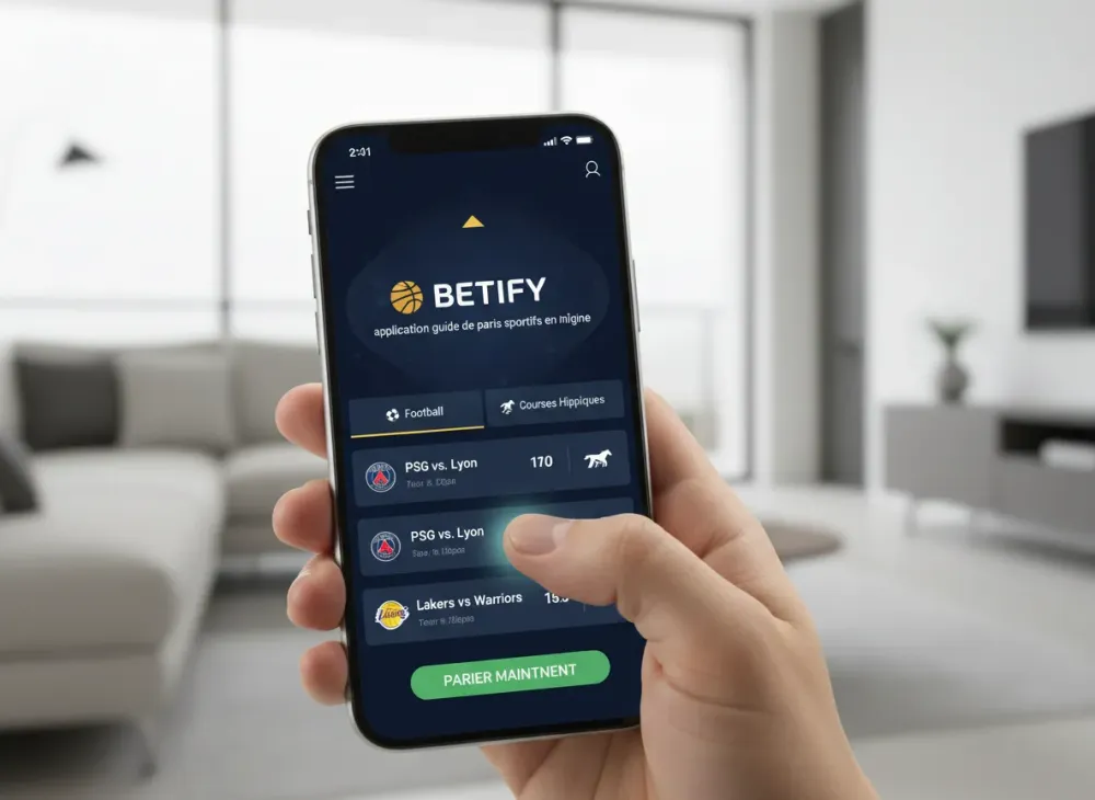 Betify application guide de paris sportifs en ligne