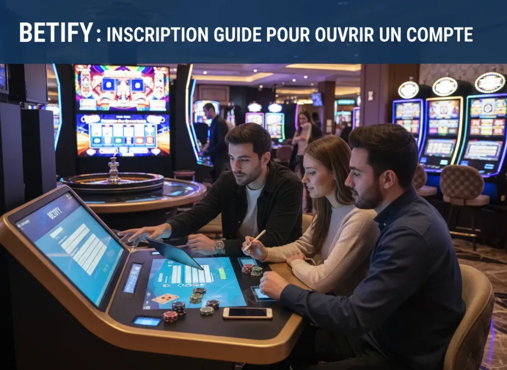 Betify inscription guide pour ouvrir un compte